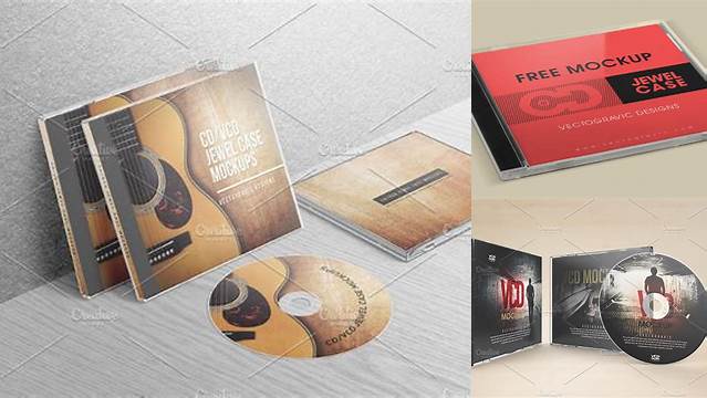 5432+ Jewel Case Template Psd High-Quality Editable PSD