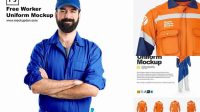 544+ Employee Uniform Mockup Smart Layer PSD