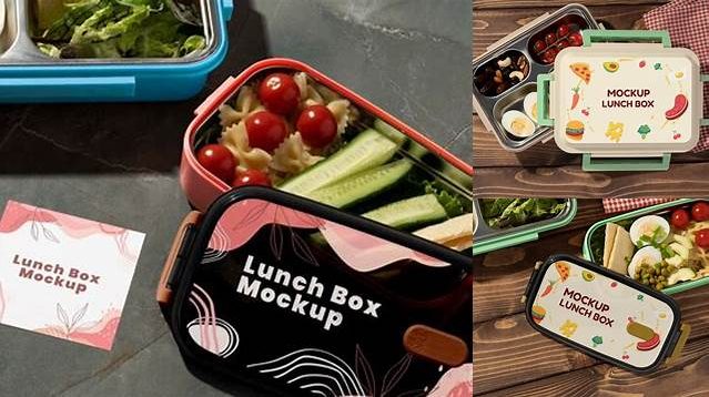 5450+ Lunchbox Mockup PSD Download