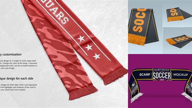 5453+ Sport Scarf Mockup Free PSD Free Download