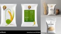 5463+ Rice Packaging Mockup Free Include TIFF