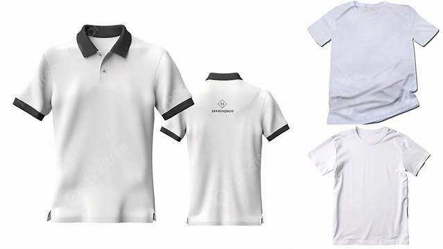 5466+ Mockup Kaos Polos Putih Depan Belakang Smart PNG Image