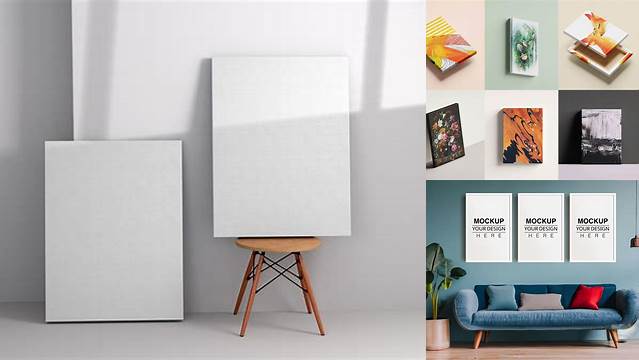 5471+ Wall Canvas Mockup Free Download Free