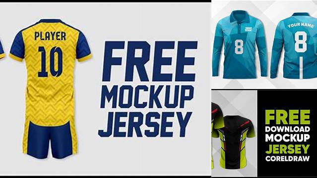 5472+ Download Mockup Jersey Coreldraw Easy Editable