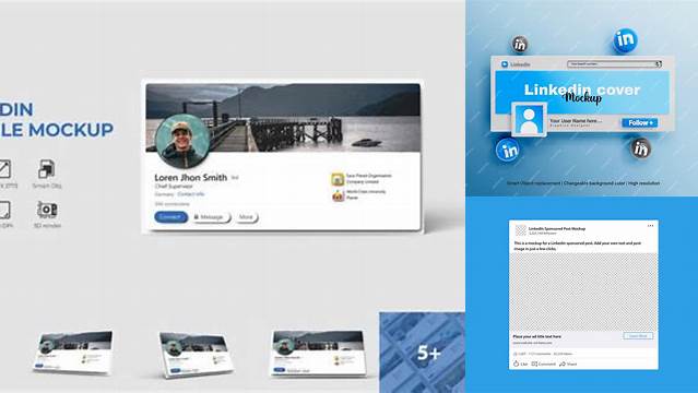 5472+ Linkedin Mockup Psd Free Custom Graphic Mockup File