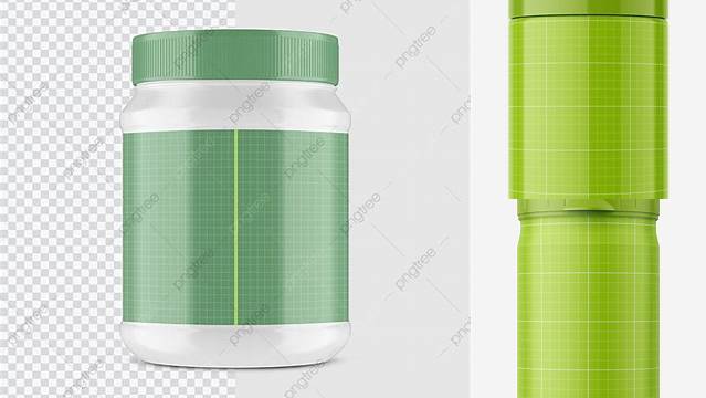 5474+ Plastic Jar Mockup Smart PNG Image