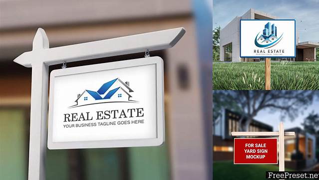 5476+ Real Estate Sign Mockup Best for Showcase