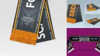 5480+ Football Scarf Mockup PSD Download