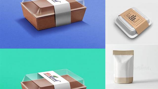 5502+ Paper Food Packaging Mockup High Resolution