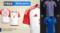 5533+ Mockup Jersey Adidas Creative Layered Design File