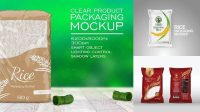 5534+ Rice Package Mockup PSD Download