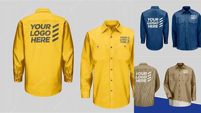 5535+ Workshirt Mockup Mockup File Free Download