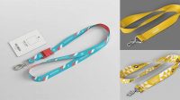 5537+ Lanyard Mockup Free Include TIFF