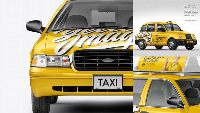 5548+ Taxi Mockup Free High-Quality PSD