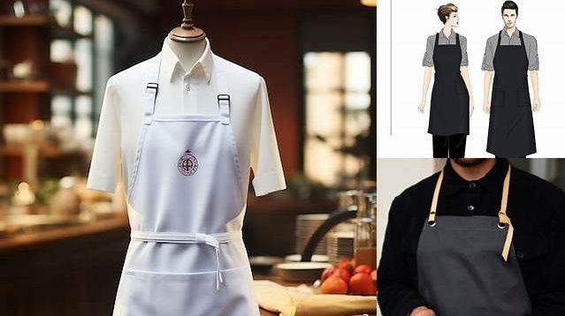 5548+ Waiter Uniform Mockup Free Best for Showcase