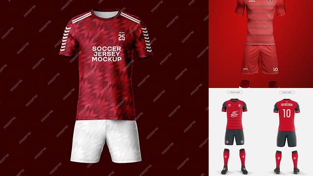 5558+ Soccer Kit Mockup Digital Download