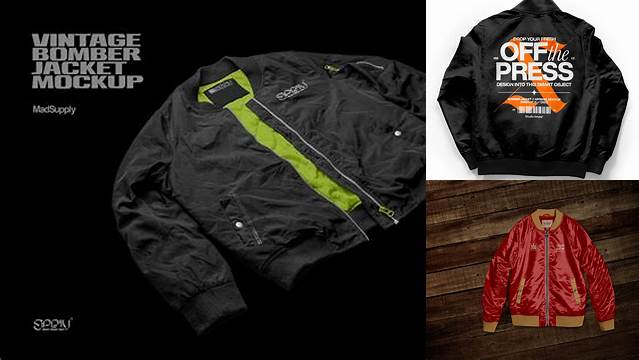 5560+ Bomber Jacket Mockup Free Download Include TIFF