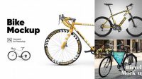 5563+ Bicycle Mockup Psd Free PSD Download