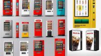 5563+ Vending Machine Mock Up Layered PSD File Free Download