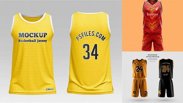 557+ Basketball Jersey Mockup Psd Free Download Advanced Photoshop Template