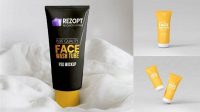 558+ Face Wash Tube Mockup Free Download Easy Editable