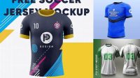 558+ Free Soccer Jersey Mockup Psd Creative Design Resource