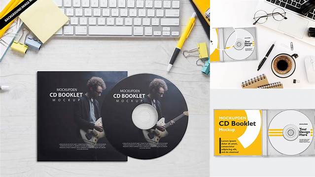 5583+ Cd Booklet Mockup Smart Layer Mockup Free