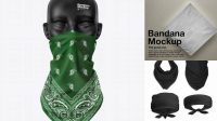 559+ Bandana Free Mockup High-Quality PSD Files