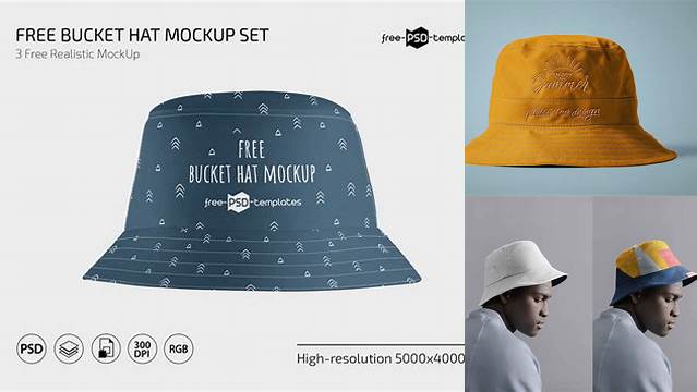 5590+ Bucket Hat Mockup Free Download Free