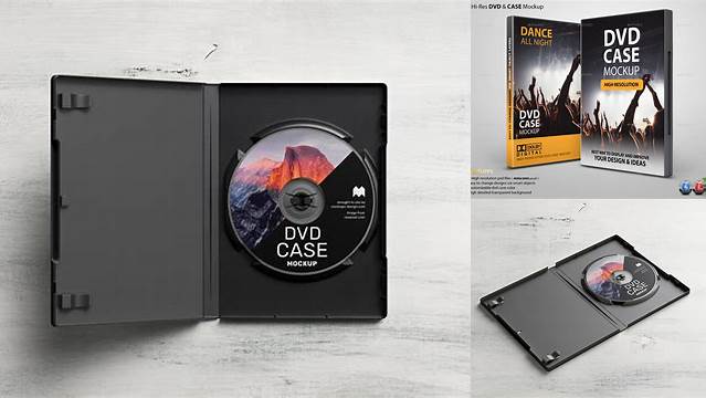 5593+ Dvd Mockup Best for Showcase