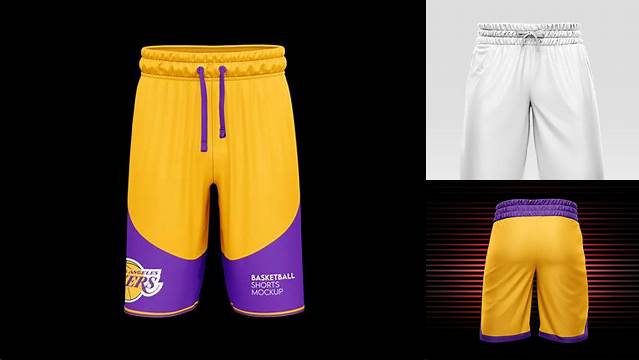 5600+ Basketball Shorts Mockup Free PSD