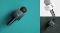 5602+ Microphone Mockup Psd Free Download Download PSD Now