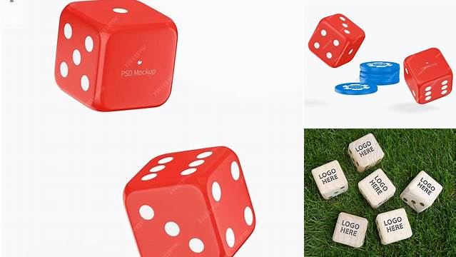 5634+ Dice Mockup Psd Customizable Design Files