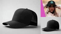 564+ Black Hat Mockup Hight Resolution