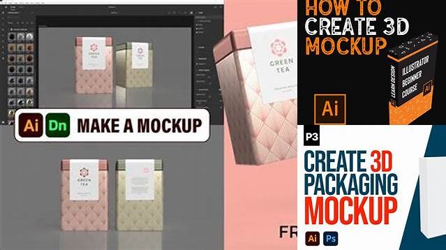 5642+ 3d Mockup Illustrator Easy Editable