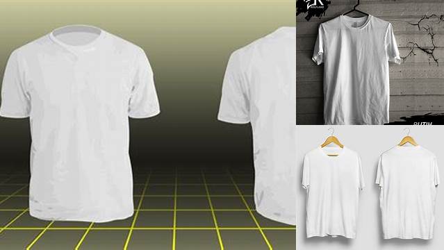 5655+ Mockup Kaos Putih Polos Depan Belakang PSD Download