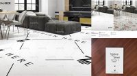 5663+ Floor Mockup Psd Include TIFF