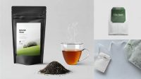 567+ Tea Bag Mockup Best for Showcase