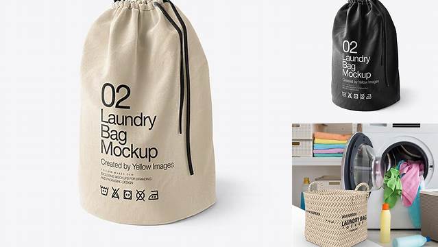 5680+ Laundry Bag Mockup Free Smart PNG Image