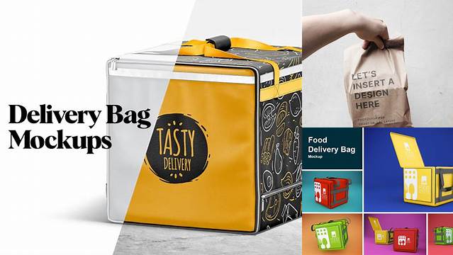 5682+ Free Delivery Bag Mockup Unique Free Photoshop Files