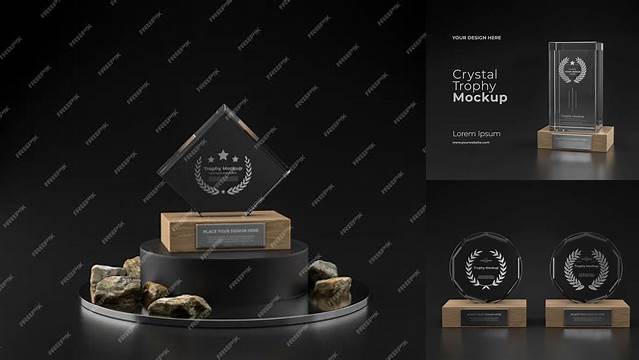 5685+ Trophy Mockup PSD Download