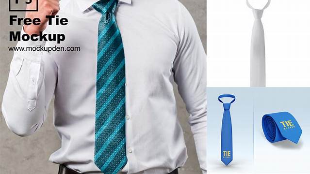 5690+ Tie Mockup Hight Resolution