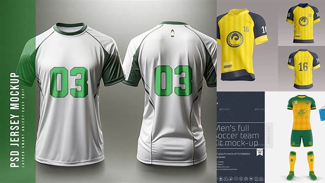 5695+ Soccer Jersey Mockup Psd Hight Resolution