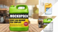 5696+ Jerry Can Mockup Free Include TIFF