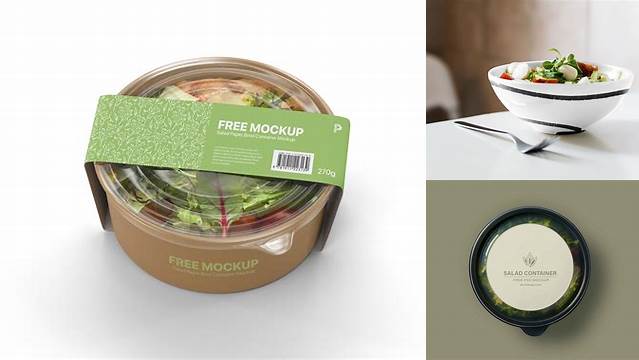 5697+ Salad Bowl Mockup Free Photoshop Mockup Design