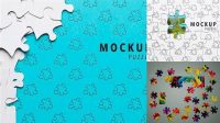 570+ Puzzle Mockup Free Download For Free Download