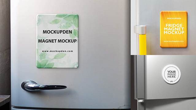 5700+ Magnet Mockup Free Download Now Free PSD Template