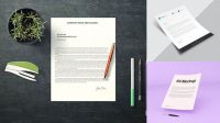 5701+ Mockup Hoja Membretada PSD File Download