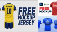 5706+ Download Mockup Jersey Coreldraw Free PSD