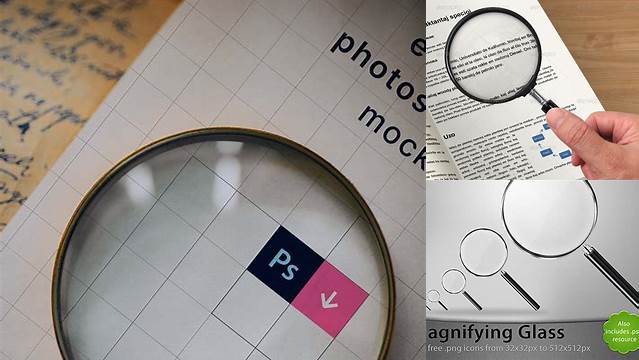 5729+ Magnifying Glass Mockup Psd Free Digital Resource Free Download